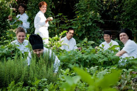 Mariangela susigan una chef stellata tra i fiori di orticola