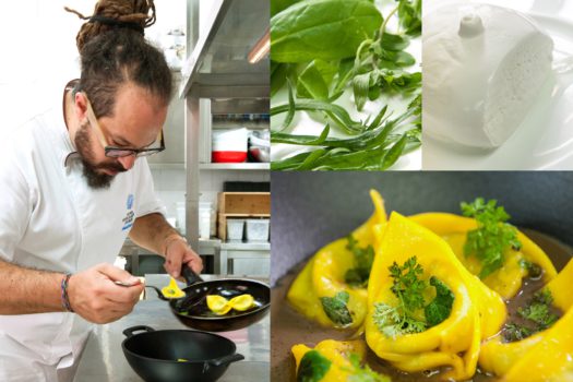 Pasta estiva…stellata: ecco la seconda creazione di marcello trentini del magorabin con il pastificio bolognese