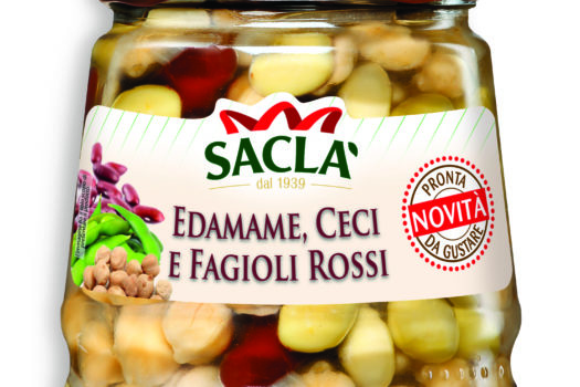 Insalata edamame, ceci e fagioli rossi Saclà: fra i top 100 prodotti nell’Innovation Corner di Cibus