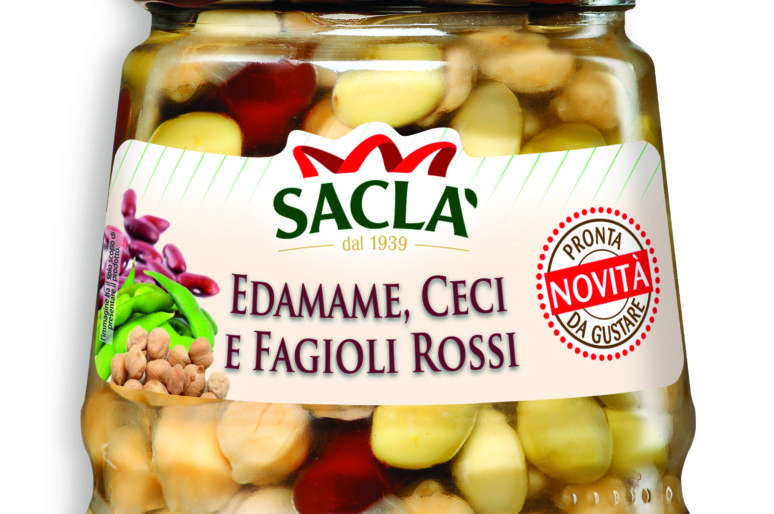 Insalata edamame, ceci e fagioli rossi Saclà: fra i top 100 prodotti nell’Innovation Corner di Cibus