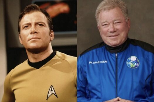 Forever Capitano Kirk, ovvero da Start Trek al razzo di Jeff Bezos sempre spazio è.